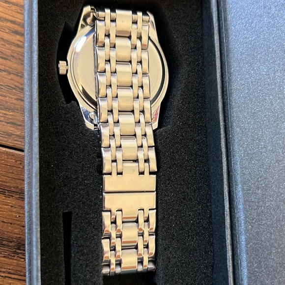 AKNIGHT AK-317 Men’s watch. All Solid stainless steel. water resistant 30M. Box - Picture 5 of 5